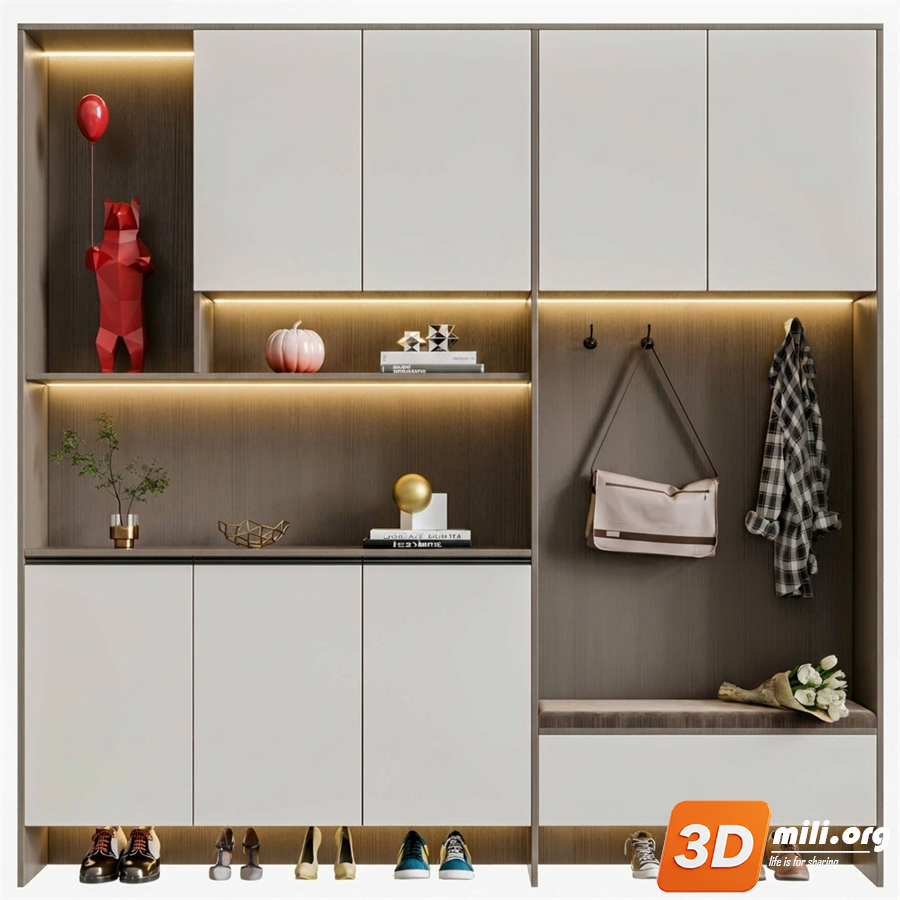 Shoe cabinet Skp Files